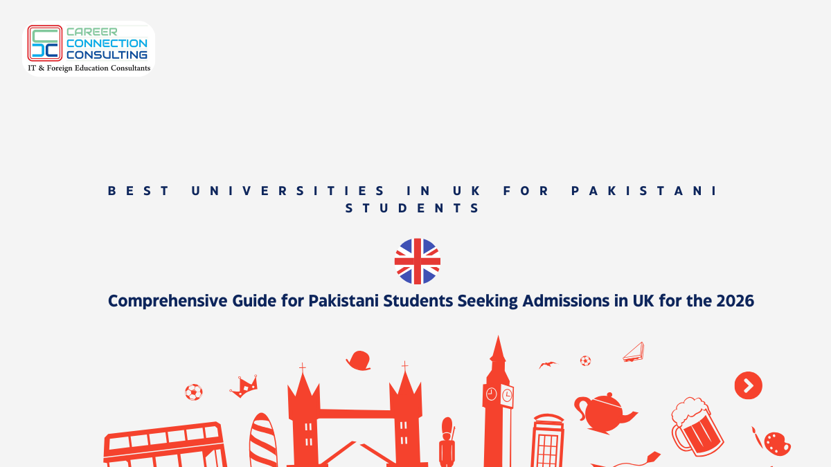 Featured image Best Universities in UK for Pakistani Students blog post Career Connection Consulting