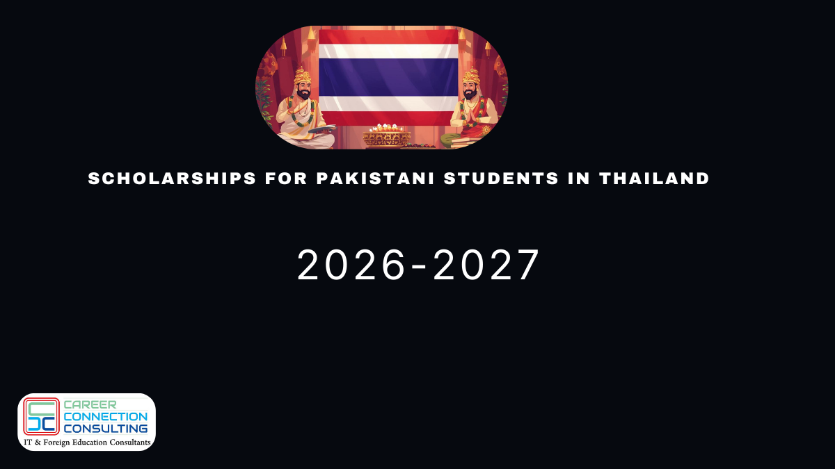 Feature Image for scholarships for pakistani students in thailand blog post by Career Connection Consulting